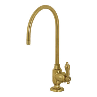 Heirloom Water Filtration Faucet in Brushed Brass