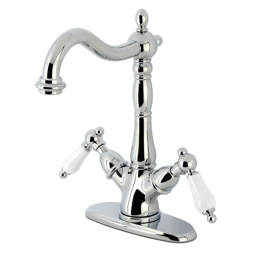 Heritage Vessel Faucet in Polished Chrome