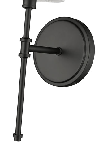 Adorra 15" High 1-Light Wall Sconce - Matte Black