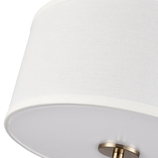 Guyten 13" Wide 2-Light Flushmount - Modern Gold