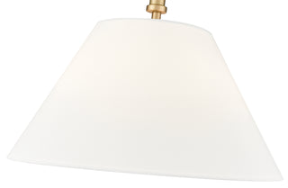 Adorra 16" Wide 3-Light Semi Flush - Vintage Brass