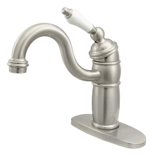 Victorian Bar Prep Faucet in Brushed Nickel