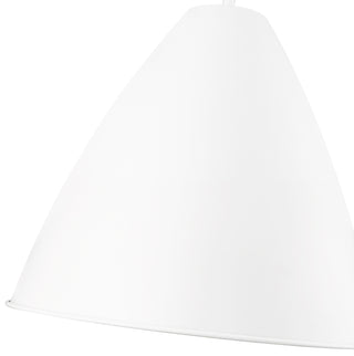 Kayman 15" Wide 1-Light Pendant - Matte White