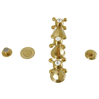 Metropolitan Bidet Faucet in Brushed Brass