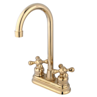 Victorian Bar Prep Faucet in Polished Brass