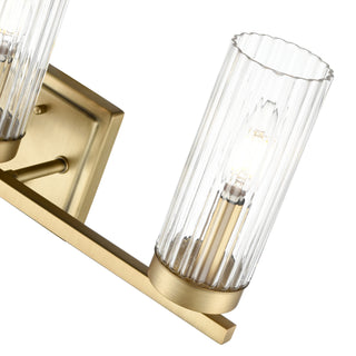 Iversen 21" Wide 3-Light Vanity - Vintage Brass