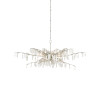 Forest Dawn Silver Chandelier