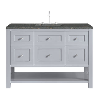 48 Inch Breckenridge Freestanding Vanity in Serenity Blue / Parisien Bleu Top