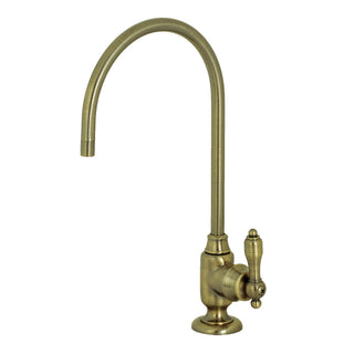 Tudor Water Filtration Faucet in Antique Brass