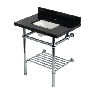 Templeton 30 Inch Console Sink in Polished Chrome