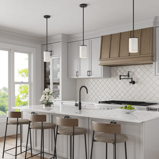Verlana 5" 1-Light Mini Pendant - Matte Black