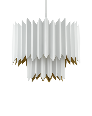 Syrie White Chandelier