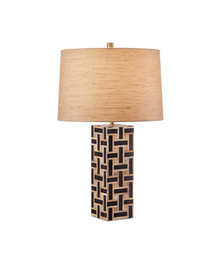 Aarna Black Table Lamp