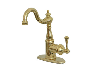 English Vintage Bar Prep Faucet in Polished Brass