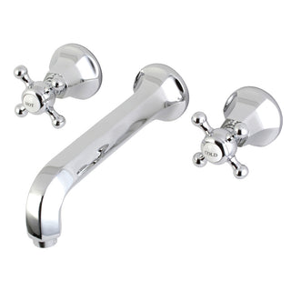 Metropolitan Wall-Mount Bathroom Faucet in Polished Chrome