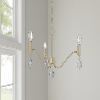 Aureline 17.25" Wide 3-Light Chandelier