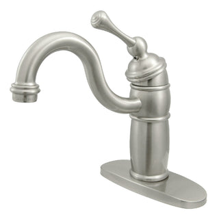 Vintage Bar Prep Faucet in Brushed Nickel