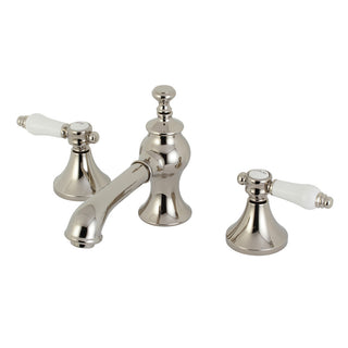Bel-Air Widespread Bathroom Faucet in Polished Nickel