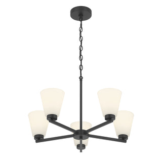 Strayhan 24" Wide 5-Light Chandelier