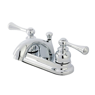Vintage 4 Inch Centerset Bathroom Faucet in Polished Chrome
