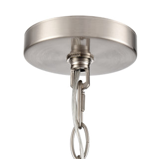 Beverlly 26" Wide 5-Light Chandelier - Brushed Nickel