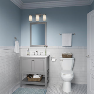 Verlana 22" 3-Light Vanity - Brushed Nickel
