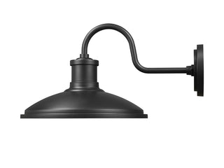 Calhoun 10.5" High 1-Light Outdoor Wall Sconce - Textured Black