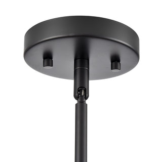 Elise 16" Wide 1-Light Pendant - Matte Black