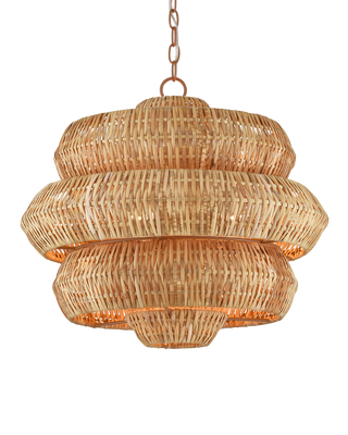 Antibes Small Natural Chandelier