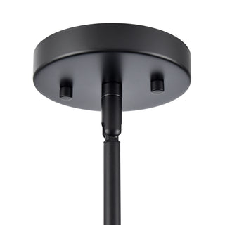 Elise 24.25" Wide 4-Light Pendant - Matte Black