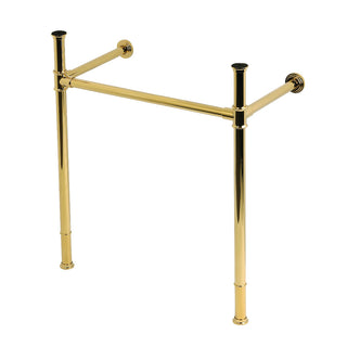 Fauceture 28.5 Inch Console Sink in Polished Brass