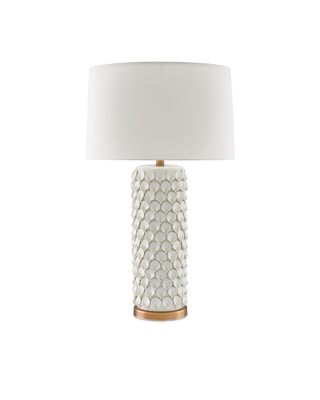 Calla Lily White Table Lamp