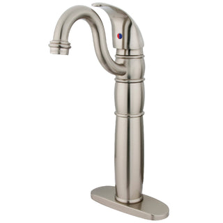 Heritage Vessel Faucet in Brushed Nickel
