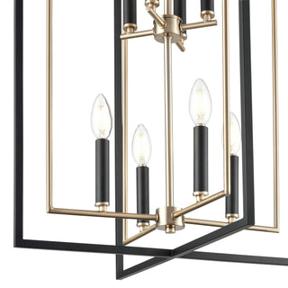Noelle 20" Wide 8-Light Pendant - Matte Black