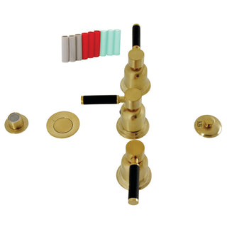 Kaiser Bidet Faucet in Brushed Brass