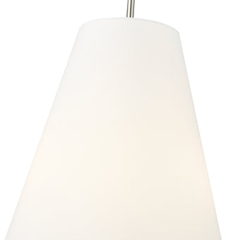 Adorra 16" Wide 3-Light Pendant - Polished Nickel