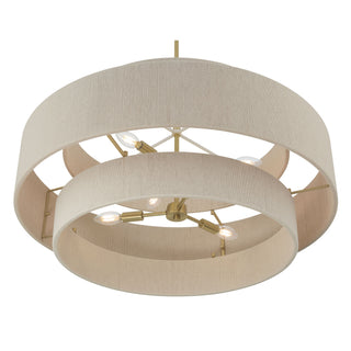 Helbert 30" Wide 6-Light Pendant