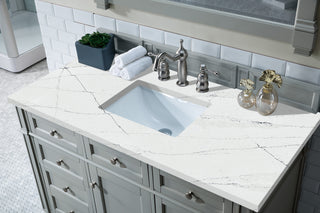 48 Inch Brittany Freestanding Vanity in Urban Gray / Ethereal Noctis Top