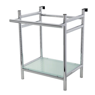 Fauceture 24 Inch Console Sink in Polished Chrome