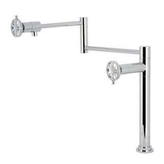 Belknap Pot Filler Faucet in Polished Chrome