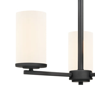 Verlana 19" 3-Light Chandelier - Matte Black