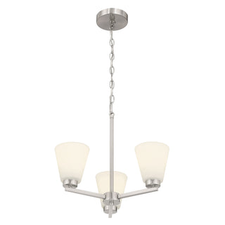 Strayhan 18" Wide 3-Light Chandelier