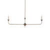 Nottaway Bronze Linear Chandelier