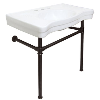 Imperial 35.81 Inch Console Sink in White