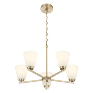 Strayhan 24" Wide 5-Light Chandelier