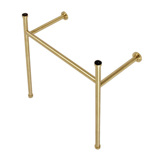 Hartford 28.5 Inch Console Sink in Brushed Brass