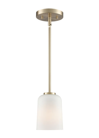 Laphia 5" Wide 1-Light Pendant - Modern Gold