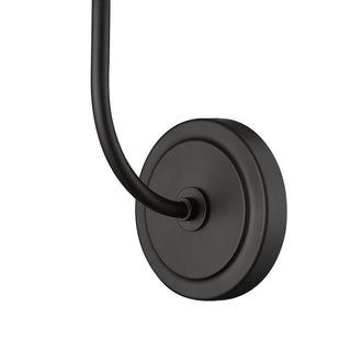 Ami 7.25" Wide 1-Light Wall Sconce - Matte Black