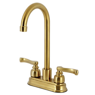 Royale Bar Prep Faucet in Brushed Brass