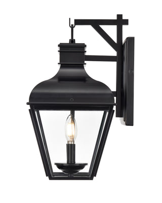 Edenton 17.75" High 2-Light Outdoor Wall Sconce - Matte Black